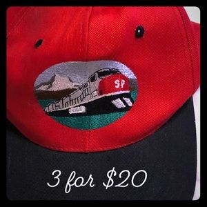 Train ‘safety first’ baseball cap. 3 items for $20